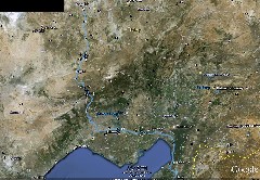 map Turkey; Nevsehir to Antioch